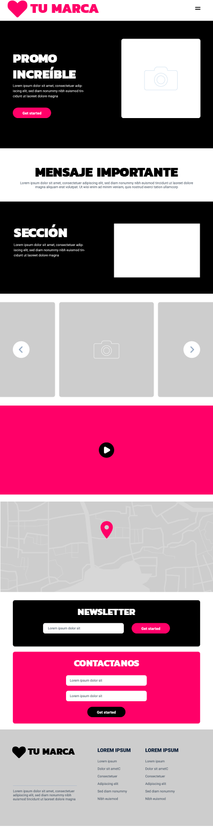 Diseño Sitio Web